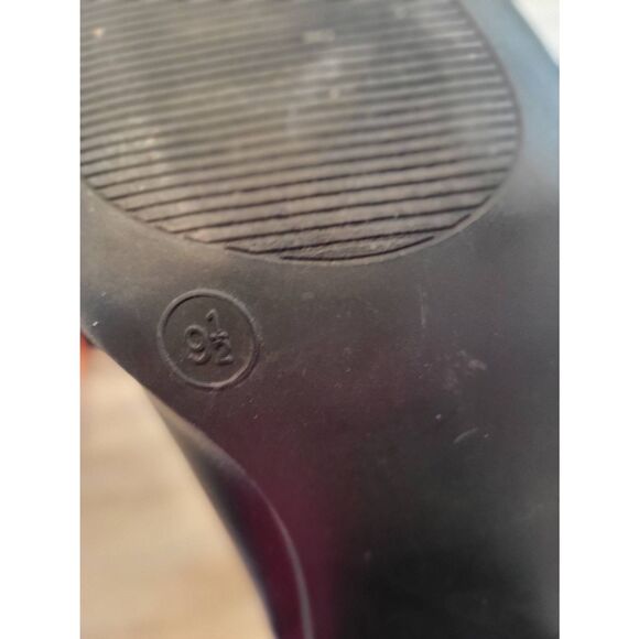 punk black boots women's 9.5 studs gothic booties - Picture 6 of 6